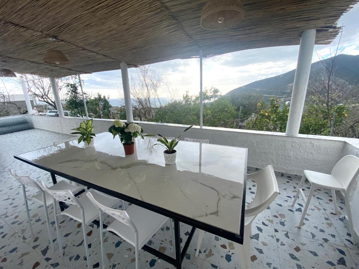 Maison Bellevue - 2 Bdrm Villa In Borsh Beach Exterior foto